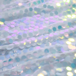 Add a Touch of Elegance with the Iridescent Blue Sequin Tablecloth Add a Touch of Elegance with the Iridescent Blue Sequin Tablecloth