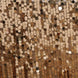 90"x132" Gold Big Payette Sequin Rectangle Tablecloth Premium#whtbkgd