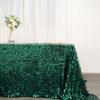 Add a Touch of Elegance with the Hunter Emerald Green Tablecloth