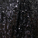 90X156 Black Big Payette Sequin Rectangle Tablecloth Premium#whtbkgd