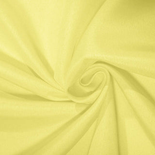 Create Unforgettable Events with a Yellow 90"x132" Seamless Polyester Rectangular Tablecloth Create Unforgettable Events with a Yellow 90"x132" Seamless Polyester Rectangular Tablecloth