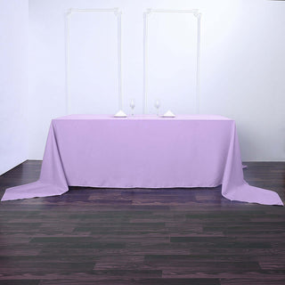 Elevate Your Event Decor with the Lavender Lilac Tablecloth Elevate Your Event Decor with the Lavender Lilac Tablecloth