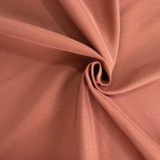Unleash the Beauty of Your Event with the Terracotta (Rust) Premium Polyester Tablecloth