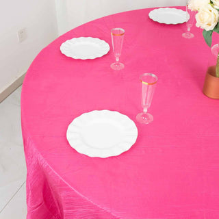 Complete Your Fuchsia Event Decor with Our Stunning Table Linens Complete Your Fuchsia Event Decor with Our Stunning Table Linens