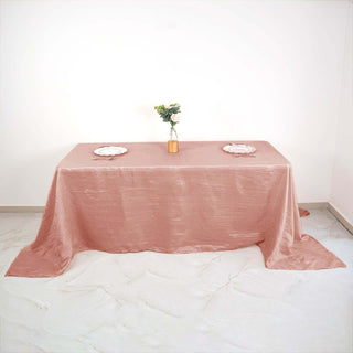 Elevate Your Event with the Stunning Dusty Rose Accordion Crinkle Taffeta Tablecloth Elevate Your Event with the Stunning Dusty Rose Accordion Crinkle Taffeta Tablecloth