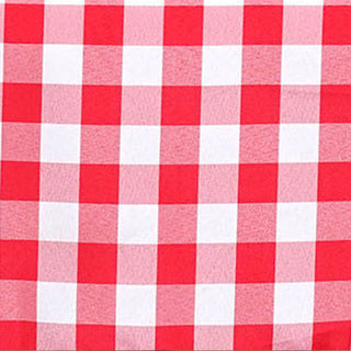 Create a Picture-Perfect Setting with the White/Red Buffalo Plaid Table Overlay