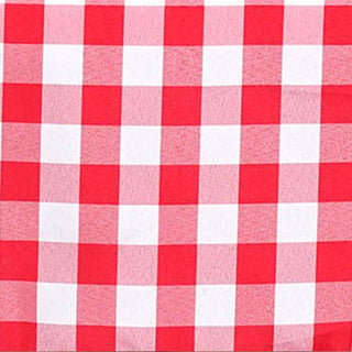 Create a Picture-Perfect Setting with the White/Red Buffalo Plaid Table Overlay Create a Picture-Perfect Setting with the White/Red Buffalo Plaid Table Overlay