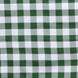 Perfect Picnic Inspired Green/White Checkered 90" Round Polyester TableclothS#whtbkgd