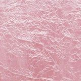 60x102 Rose Quartz Crinkle Crushed Taffeta Rectangular Tablecloth#whtbkgd