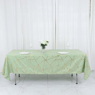 Elevate Your Event Decor with the Sage Green Polyester Tablecloth Elevate Your Event Decor with the Sage Green Polyester Tablecloth