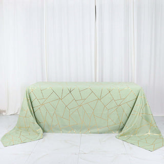 Elevate Your Event Decor with the Sage Green Rectangle Tablecloth Elevate Your Event Decor with the Sage Green Rectangle Tablecloth