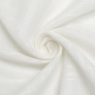 Create a Stunning Table Setting with White Seamless Linen