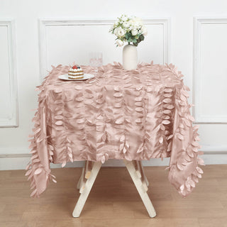 Elegant Dusty Rose 54" Tablecloth for Stunning Event Décor