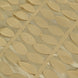 90x156inch Champagne 3D Leaf Petal Taffeta Fabric Rectangle Tablecloth#whtbkgd