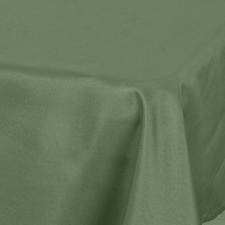 Add a Touch of Elegance to Your Event with the Olive Green Square Polyester Tablecloth Add a Touch of Elegance to Your Event with the Olive Green Square Polyester Tablecloth