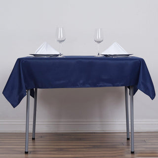 The Perfect Navy Blue Table Decor
