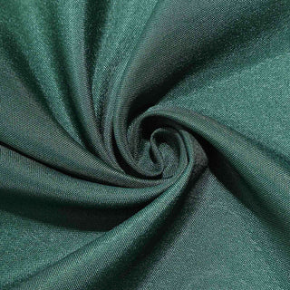 Enhance Your Table Decor with the 70"x70" Hunter Emerald Green Square Polyester Table Overlay Enhance Your Table Decor with the 70"x70" Hunter Emerald Green Square Polyester Table Overlay