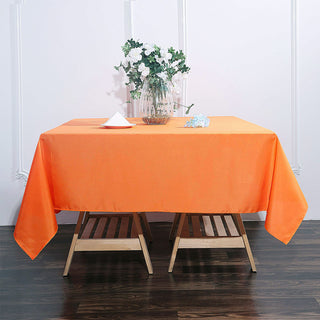 Experience Elegance and Durability with our Seamless Polyester Tablecloth
