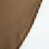 70inch Taupe Polyester Square Tablecloth