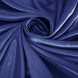 120 inch Navy Blue Satin Round Tablecloth#whtbkgd