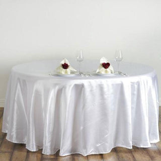 Create a Timeless and Elegant Atmosphere with White Satin