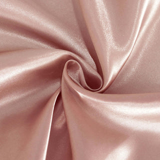 Create a Perfect Ambience with the Dusty Rose Satin Round Tablecloth Create a Perfect Ambience with the Dusty Rose Satin Round Tablecloth