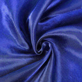90 inch Royal Blue Satin Round Tablecloth#whtbkgd