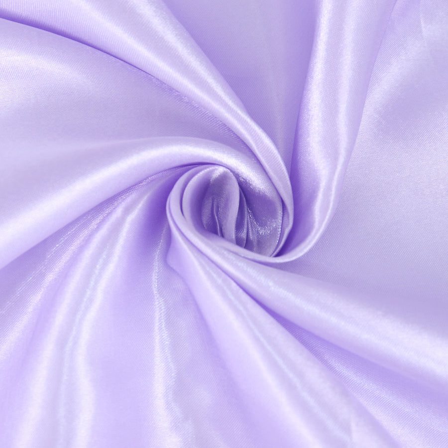60inch x 102inch Lavender Lilac Smooth Satin Rectangular Tablecloth#whtbkgd