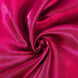 90x132Inch Fuchsia Satin Seamless Rectangular Tablecloth#whtbkgd