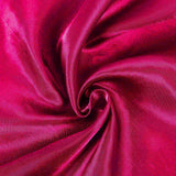 90x132Inch Fuchsia Satin Seamless Rectangular Tablecloth#whtbkgd
