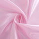 90x132Inch Pink Satin Seamless Rectangular Tablecloth#whtbkgd