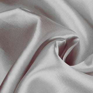 Experience Luxury with Silver Satin