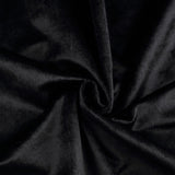 120inch Black Seamless Premium Velvet Round Tablecloth, Reusable Linen#whtbkgd