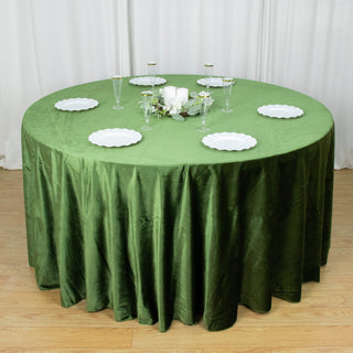 Create a Timeless and Luxurious Ambiance with Olive Green Velvet