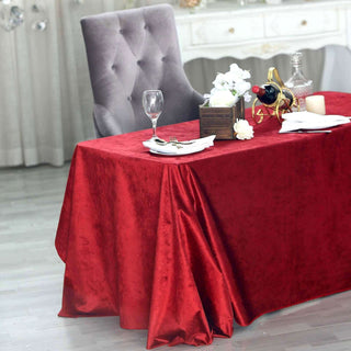 Make a Statement with the Burgundy Velvet Tablecloth Make a Statement with the Burgundy Velvet Tablecloth