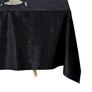 Create Unforgettable Moments with Our Black Velvet Tablecloth Create Unforgettable Moments with Our Black Velvet Tablecloth