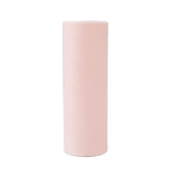 12inches x 100 Yards Blush/Rose Gold Tulle Fabric Bolt, Sheer Fabric Spool Roll For Crafts#whtbkgd