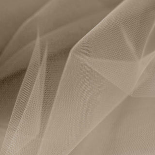 Elegant Taupe Tulle Fabric Bolt for Stunning Event Decor Elegant Taupe Tulle Fabric Bolt for Stunning Event Decor