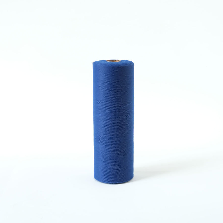12inches x 100 Yards Royal Blue Tulle Fabric Bolt, Sheer Fabric Spool Roll For Crafts