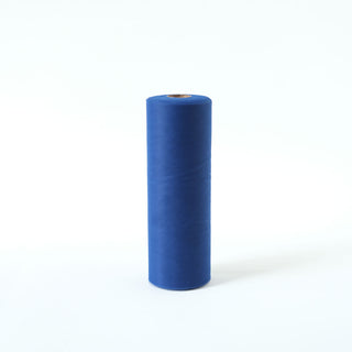 Craft in Style with 12"x100 Yards Royal Blue Tulle Fabric Bolt