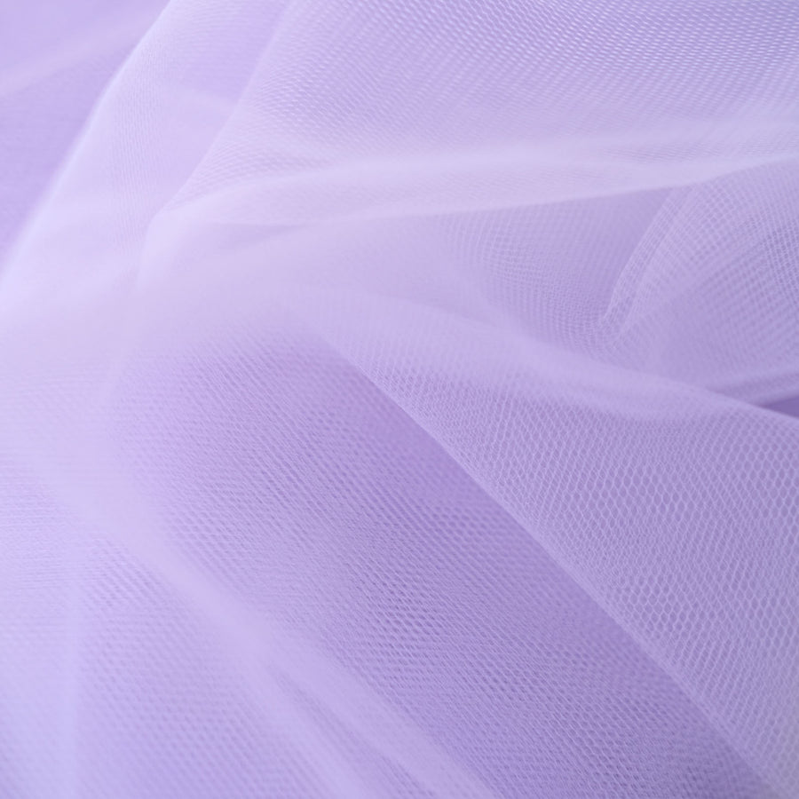 54inch x 40 Yards Lavender Lilac Tulle Fabric Bolt, DIY Crafts Sheer Fabric Roll