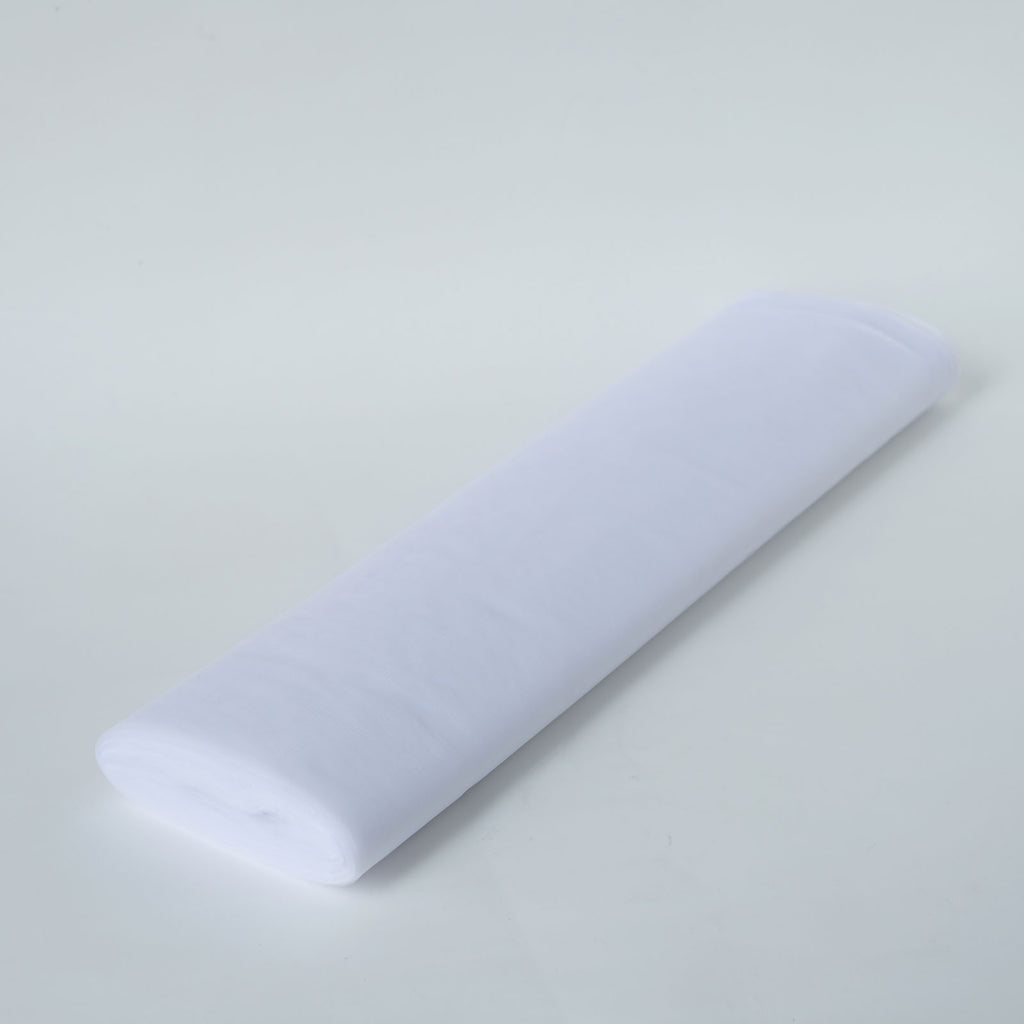 Soft Tulle Fabric Roll 54 x 40 yds - White