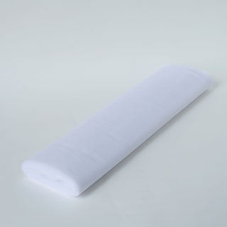 Bulk White Tulle Fabric Bolt for All Your Party Needs