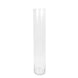 2 Pack | 32inch Round Heavy Duty Clear Cylinder Glass Vases, Tall Flower Vase
