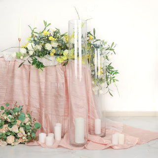Create Memorable Events with Clear Cylinder Glass Vases