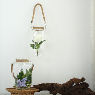 Versatile Hanging Glass Terrariums