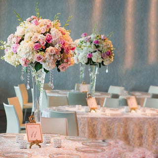 Elevate Your Event Decor with Clear Trumpet Glass Vases