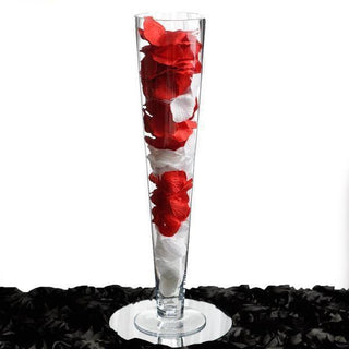 Elevate Your Event Decor with Clear Heavy Duty Trumpet Glass Vases