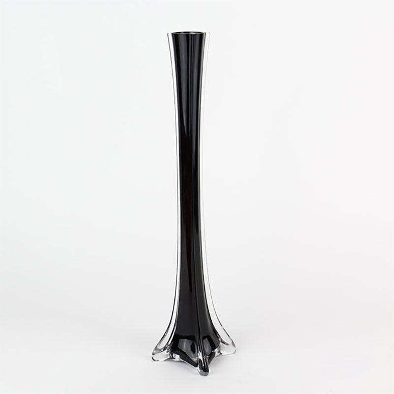 Eiffel Tower Vases - Black - 16 - Minimum 12 Pcs