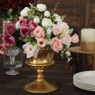 Antique Gold Beauty: The Perfect Indoor and Outdoor Vase